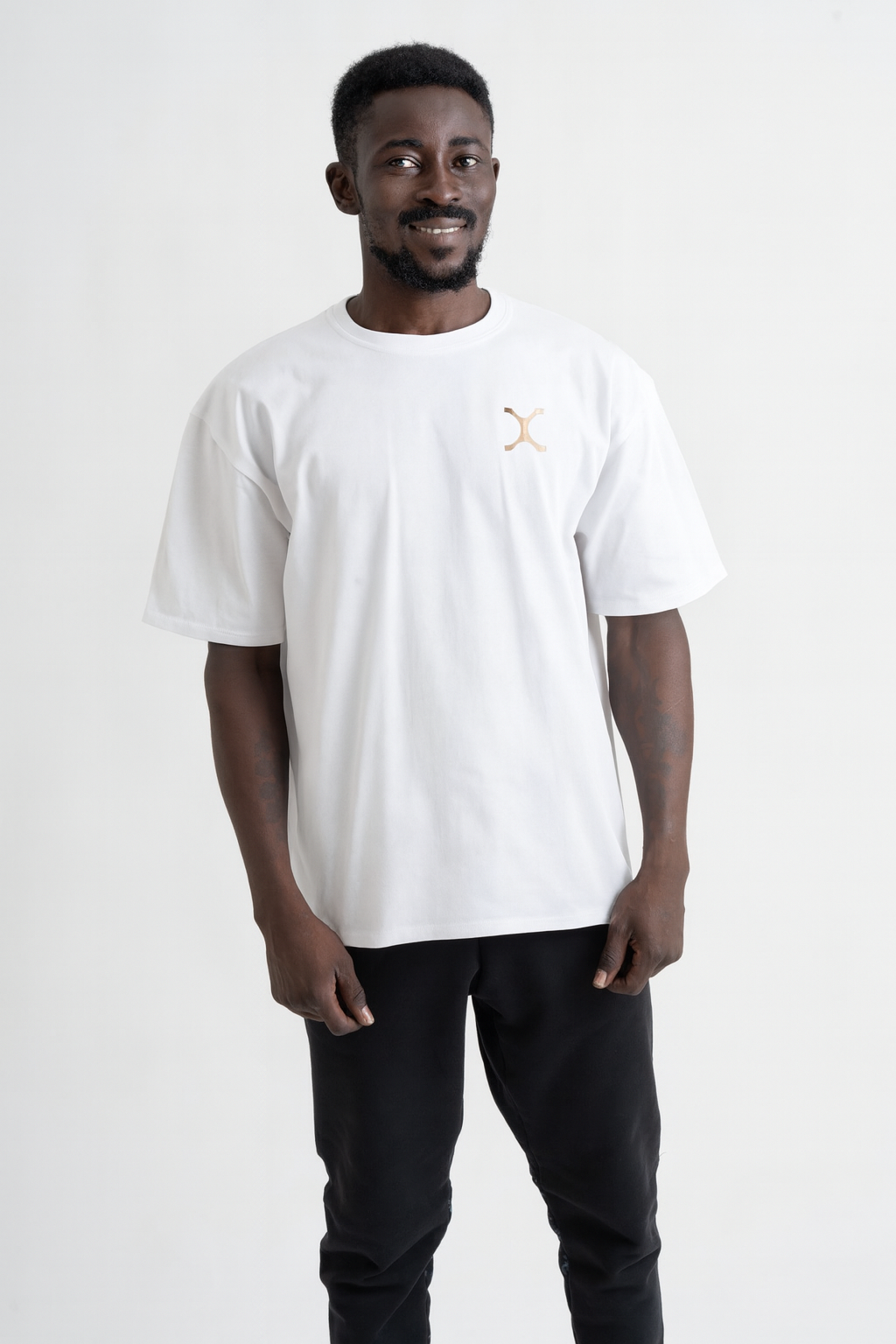 T-shirt Logo (Blanc)